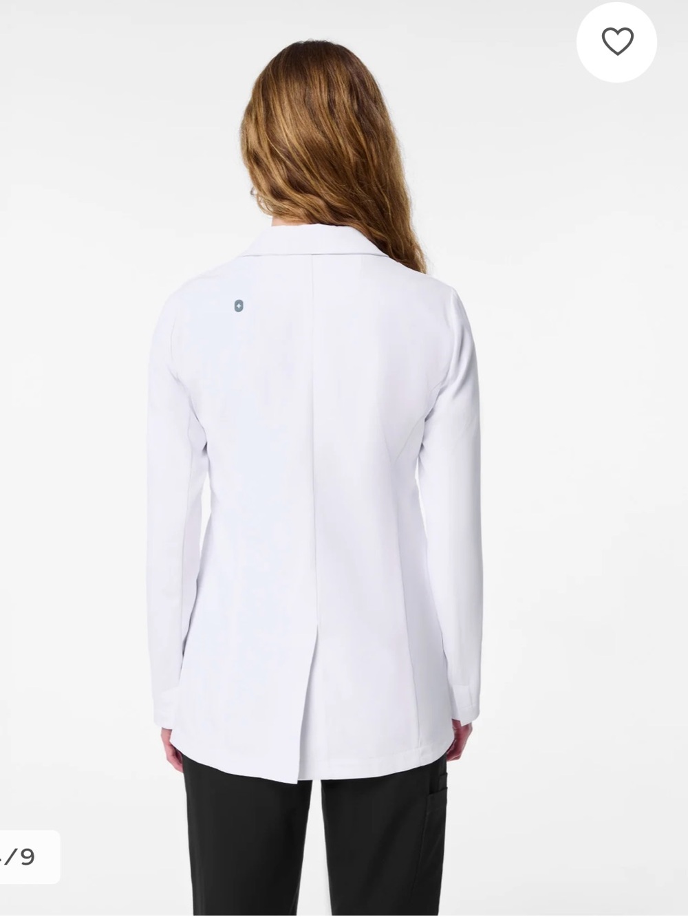 FIGS Women's Bellevue Short Slim Lab Coat NWOT - Picture 3 of 6